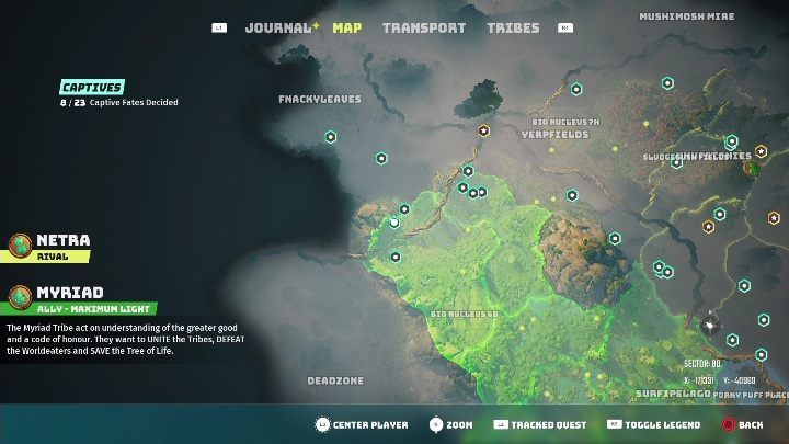 Location: Ako's Camp - Biomutant: Captives - walkthrough - Exploration - Biomutant Guide