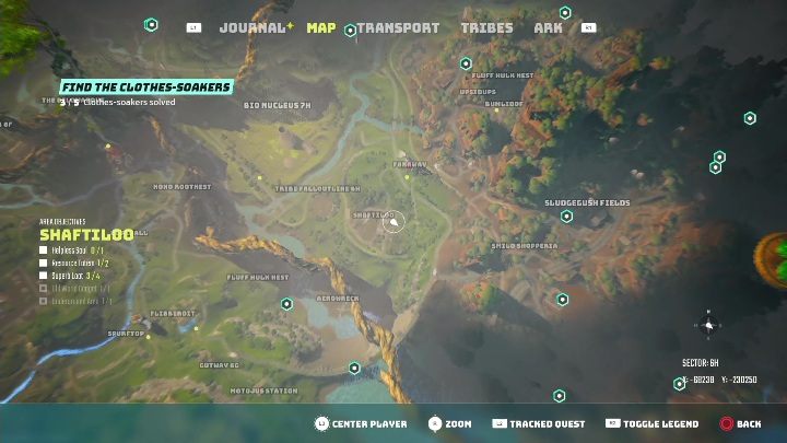 Location: Shaftiloo - Biomutant: Captives - walkthrough - Exploration - Biomutant Guide