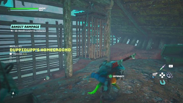 You will come across another prisoner at the Duppidupp's Homeground - Biomutant: Captives - walkthrough - Exploration - Biomutant Guide