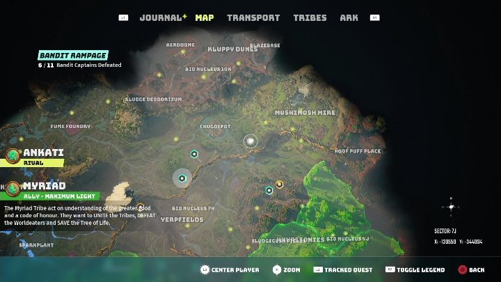 Location: Tissel's Camp - Biomutant: Captives - walkthrough - Exploration - Biomutant Guide