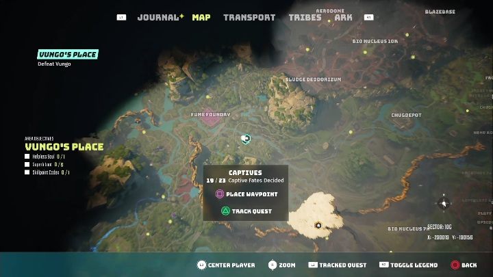 Location: Vungo's Place - Biomutant: Captives - walkthrough - Exploration - Biomutant Guide