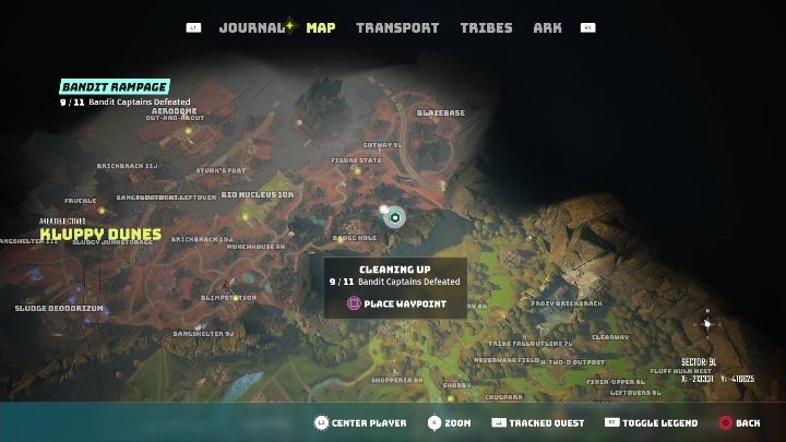 Location: Eku's Spot - Biomutant: Captives - walkthrough - Exploration - Biomutant Guide