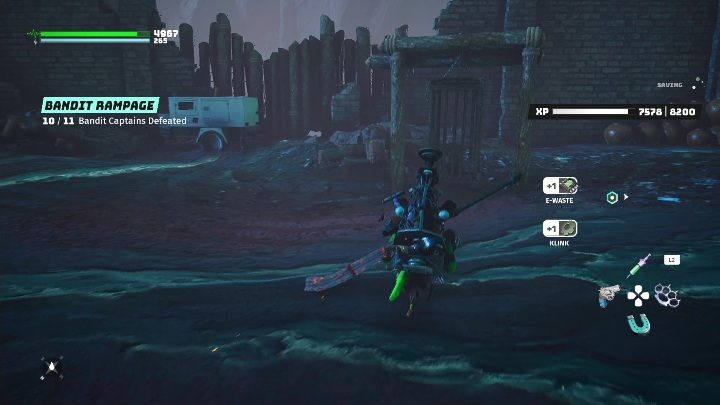 You will find the cage with the prisoner in the middle of the camp - Biomutant: Captives - walkthrough - Exploration - Biomutant Guide