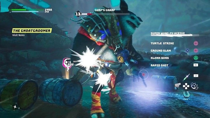Wung-Fu in Biomutant refers to special combat techniques that enhance the main character's combat capabilities - Biomutant: Combat - Basics - Biomutant Guide