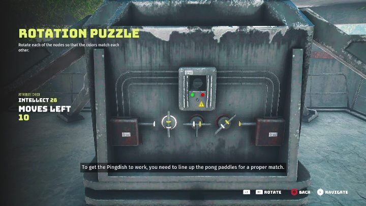 To get to the satellite, you must solve a puzzle - Biomutant: The Cold Zone Pingdish - walkthrough - Pingdishes - Biomutant Guide