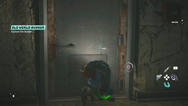 Entering the bunker will not be a problem if you have tracked the signal beforehand - Biomutant: The Heat Zone Pingdish - walkthrough - Pingdishes - Biomutant Guide