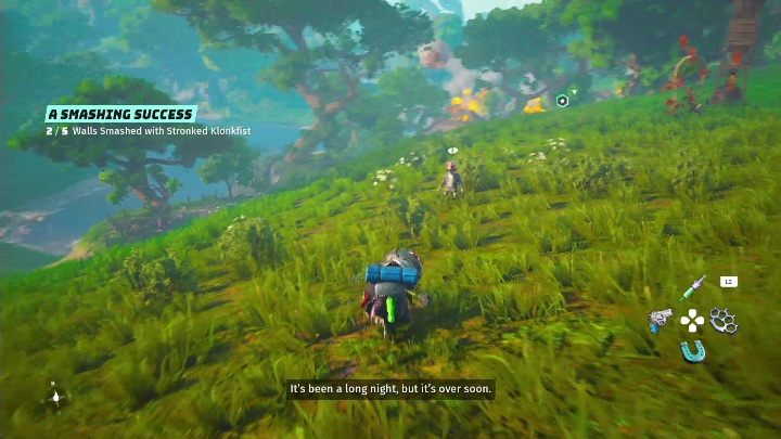 How to start: Talk to the man standing in the middle of the Freakfree - Biomutant: Scorpions - walkthrough - NPC quests - Biomutant Guide