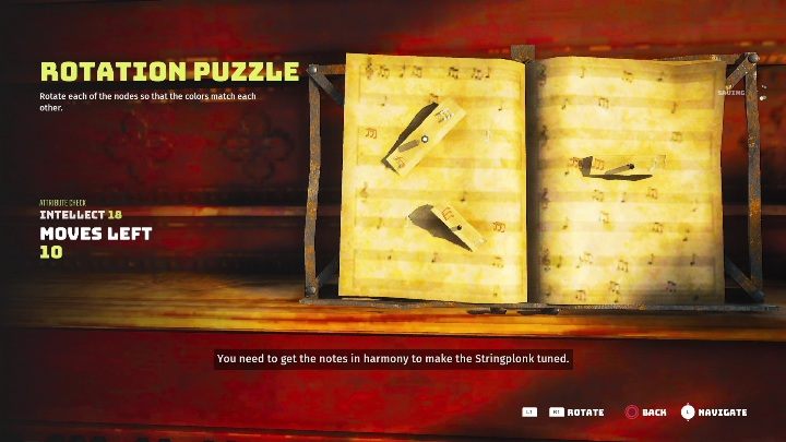 You'll find this Stringplonk in a dilapidated building, right next to the kitchen - Biomutant: The Stringplonk - walkthrough - NPC quests - Biomutant Guide