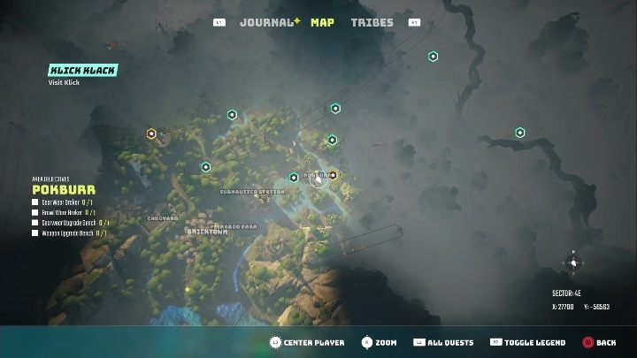 1 - Biomutant: Klick Klack - walkthrough - NPC quests - Biomutant Guide