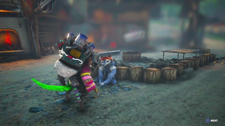 How to start: Talk to a resident of Pokburr - Biomutant: Klick Klack - walkthrough - NPC quests - Biomutant Guide