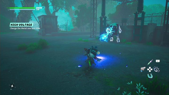 When you return to the lever for the third time, a huge enemy will appear - Biomutant: Klick Klack - walkthrough - NPC quests - Biomutant Guide