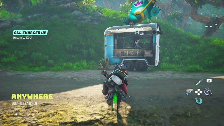 After getting the power back, head to Klick - Biomutant: Klick Klack - walkthrough - NPC quests - Biomutant Guide