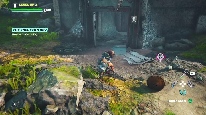 The key will open the entrance to the tunnel, located near Klick's store - Biomutant: Klick Klack - walkthrough - NPC quests - Biomutant Guide
