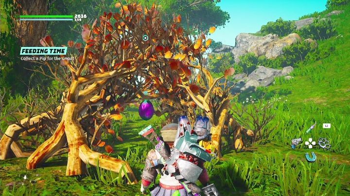 In order to tame your mount you must give it a special fruit - Biomutant: The Open World - walkthrough - Related to the main missions - Biomutant Guide
