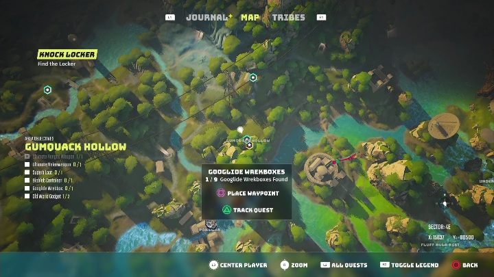 2 - Biomutant: Googlide Wreckboxes - walkthrough - Exploration - Biomutant Guide