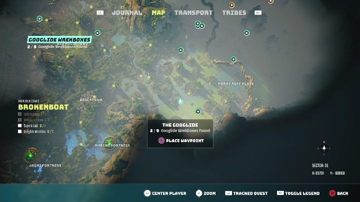 4 - Biomutant: Googlide Wreckboxes - walkthrough - Exploration - Biomutant Guide