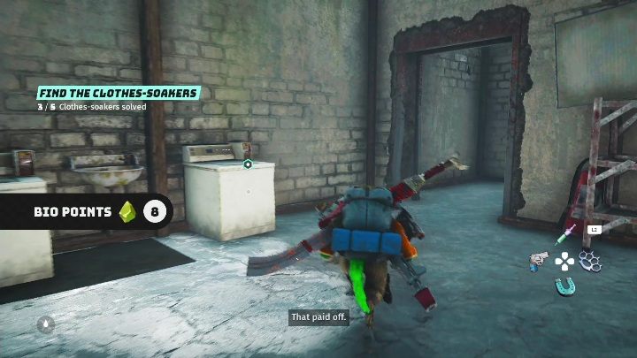 6 - Biomutant: Find The Clothes-Soakers - walkthrough - Exploration - Biomutant Guide