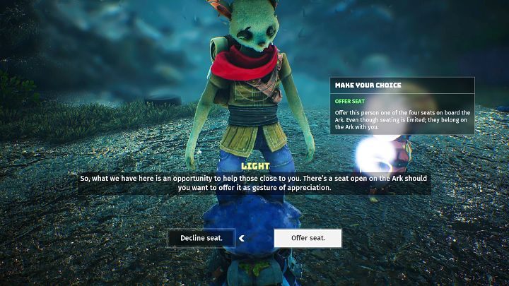 As you progress through Biomutant, you will have the opportunity to make choices that will affect the storyline in some way - Biomutant: Choices - are they in the game? - Campaign - Biomutant Guide