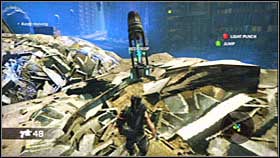 You'll have to go through the tunnel again - Act 1 - Chapter 2 - Ascension City Downtown V - Act 1 - Chapter 2 - Bionic Commando - Game Guide and Walkthrough