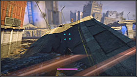 Start moving forward and avoid touching the water - Act 1 - Chapter 2 - Trent Industrial District I - Act 1 - Chapter 2 - Bionic Commando - Game Guide and Walkthrough