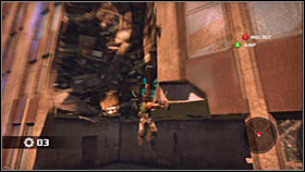 Make sure to choose a good weapon from your arsenal before moving on - Act 1 - Chapter 2 - Trent Industrial District III - Act 1 - Chapter 2 - Bionic Commando - Game Guide and Walkthrough