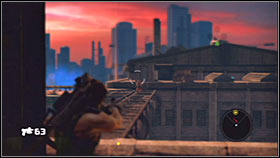 I would recommend that you also spend some time securing the lower balconies - Act 1 - Chapter 2 - Trent Industrial District III - Act 1 - Chapter 2 - Bionic Commando - Game Guide and Walkthrough