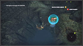 You'll now have to travel through several very large caverns - Act 1 - Chapter 3 - Fissure I - Act 1 - Chapter 3 - Bionic Commando - Game Guide and Walkthrough