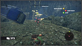 The final third bonus item is safely hidden on a lower ledge, so you should climb to an upper platform to locate it - Act 2 - Chapter 1 - Fissure III - Act 2 - Chapter 1 - Bionic Commando - Game Guide and Walkthrough