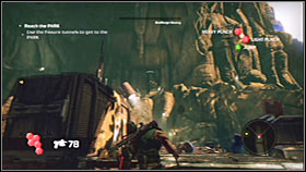 You'll have a chance to collect the second bonus item along the way which will be hidden to your right - Act 2 - Chapter 1 - Fissure IV - Act 2 - Chapter 1 - Bionic Commando - Game Guide and Walkthrough