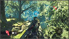 As you've probably noticed by now, the central island is being occupied by enemy guards and you should consider eliminating them from a larger distance - Act 2 - Chapter 1 - Ascension City Park I - Act 2 - Chapter 1 - Bionic Commando - Game Guide and Walkthrough