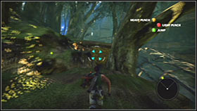 Make sure to choose the main path as you're getting closer to the clearing, because you'll be dealing with large doses of radiations here - Act 2 - Chapter 1 - Avenue of Heroes - Act 2 - Chapter 1 - Bionic Commando - Game Guide and Walkthrough