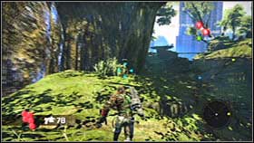 If you like to use firearms to dispose of enemy troops you might want to consider going to a pod which will land near the bridge - Act 2 - Chapter 1 - Ascension City Park II - Act 2 - Chapter 1 - Bionic Commando - Game Guide and Walkthrough