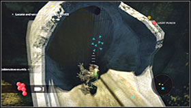 Take the hidden object, turn around and stop near the ledge - Act 2 - Chapter 1 - Ascension City Park II - Act 2 - Chapter 1 - Bionic Commando - Game Guide and Walkthrough