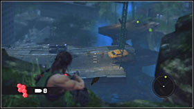 Head on to your left and make a jump towards a destroyed section of the freeway - Act 2 - Chapter 2 - The Mohole - BOSS - Act 2 - Chapter 2 - Bionic Commando - Game Guide and Walkthrough