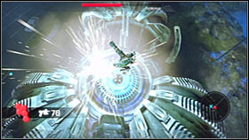 The biggest problem of this phase is that you'll have to avoid a very unpleasant attack and if you fail you'll have to start over again - Act 2 - Chapter 2 - The Mohole - BOSS - Act 2 - Chapter 2 - Bionic Commando - Game Guide and Walkthrough