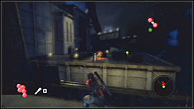 Eliminate all enemy troops and then use a nearby metal structure to make your way to your current destination - Act 2 - Chapter 3 - Port Anderson II - Act 2 - Chapter 3 - Bionic Commando - Game Guide and Walkthrough