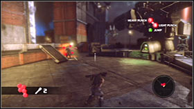 It would be a good idea to use the grenade launcher against the mechs, however you can also throw standard grenades at them - Act 2 - Chapter 3 - Port Anderson II - Act 2 - Chapter 3 - Bionic Commando - Game Guide and Walkthrough