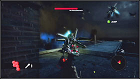 Keep attacking the mechs with everything you've got and in about one minute you'll notice that a new pod has landed in the area - Act 2 - Chapter 3 - Port Anderson II - Act 2 - Chapter 3 - Bionic Commando - Game Guide and Walkthrough