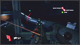 You'll soon notice that a new pod has landed in the area and it'll contain a sniper rifle - Act 2 - Chapter 3 - Port Anderson III - Act 2 - Chapter 3 - Bionic Commando - Game Guide and Walkthrough