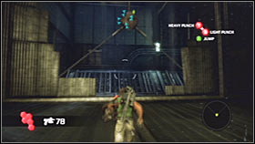 Go to your right and get ready to defend yourself against a large group of enemy guards - Act 2 - Chapter 3 - Port Anderson III - Act 2 - Chapter 3 - Bionic Commando - Game Guide and Walkthrough