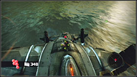 Notice that the game has displayed icons, informing you that you control the Buraq - Act 3 - Chapter 1 - Buraq Armada - Act 3 - Chapter 1 - Bionic Commando - Game Guide and Walkthrough