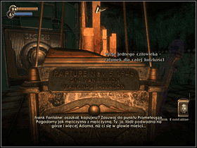 08-After leaving Hestia, head to the metro station and get into the bathysphere - Apollo Square | Bioshock Walkthrough - Walkthrough - Bioshock Game Guide