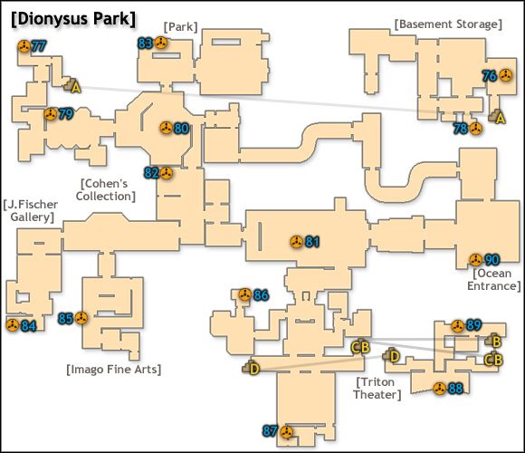 76 - AUDIO DIARY : [Patronage] - Stanley Poole - BioShock 2: Dionysus Park - audio diaries map - Maps - Audio Diaries - Bioshock 2 Game Guide & Walkthrough