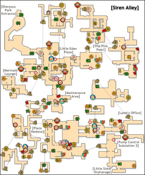 LEVEL DETAILS - BioShock 2: Siren Alley (1) - walkthrough - Walkthrough - Bioshock 2 Game Guide & Walkthrough