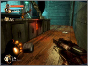 Enter the Green Groceries and look below the counter - BioShock 2: Siren Alley (2) - walkthrough - Walkthrough - Bioshock 2 Game Guide & Walkthrough