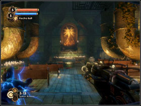 Theres a major fight here (dont forget to use the mini turrets), involving Spider Splicers, a Brute and Father Simon himself - BioShock 2: Siren Alley (2) - walkthrough - Walkthrough - Bioshock 2 Game Guide & Walkthrough