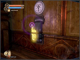 05 - Theres a couple of enemies waiting for you in the main hall - BioShock 2: Fontaine Futuristics - walkthrough - Walkthrough - Bioshock 2 Game Guide & Walkthrough