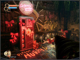 04 - Notice the code on the door - 1540 and use it on the mechanics on the door to the right - BioShock 2: Adonis Luxury Resort - walkthrough - Walkthrough - Bioshock 2 Game Guide & Walkthrough