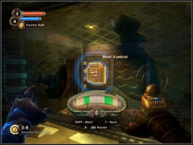 01 - Upon entering the room, you can quickly paralyse the running enemy - BioShock 2: The Atlantic Express - walkthrough - Walkthrough - Bioshock 2 Game Guide & Walkthrough