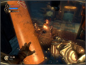 07 - Eleanor has left you a present in the form [Telekinesis] Plasmid - BioShock 2: The Atlantic Express - walkthrough - Walkthrough - Bioshock 2 Game Guide & Walkthrough